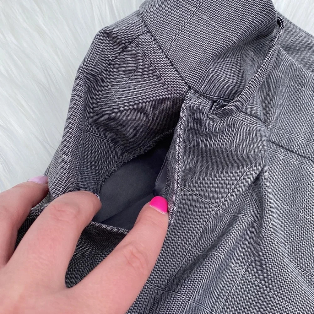 New York & Company stretch grey flare pant - Picture 3 of 5